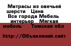 Матрасы из овечьей шерсти › Цена ­ 3 400 - Все города Мебель, интерьер » Мягкая мебель   . Томская обл.